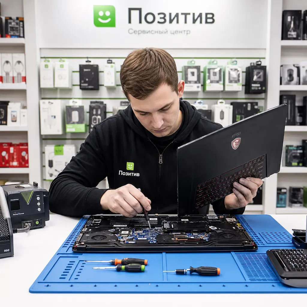 заменить клавиатуру на ноутбуке MSI у метро Царицыно