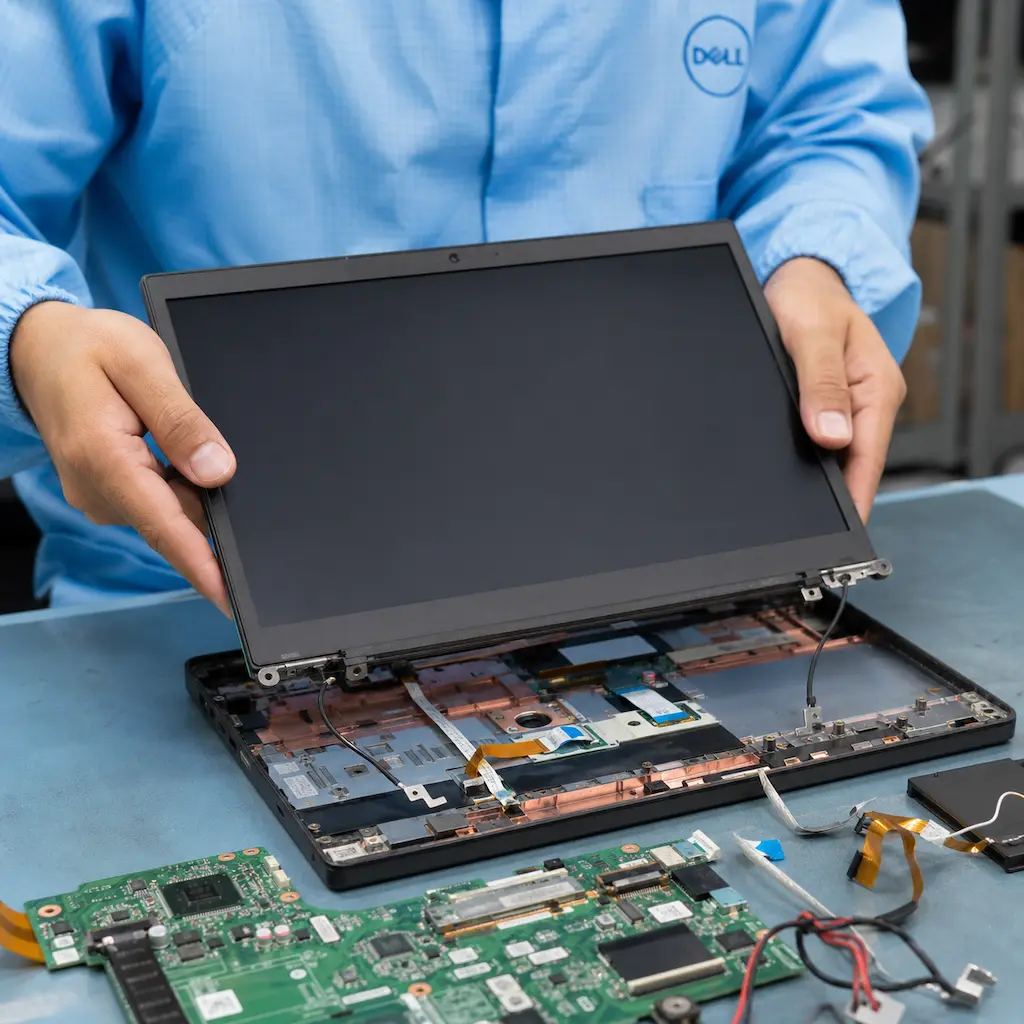 заменить матрицу ноутбука Dell у метро Царицыно