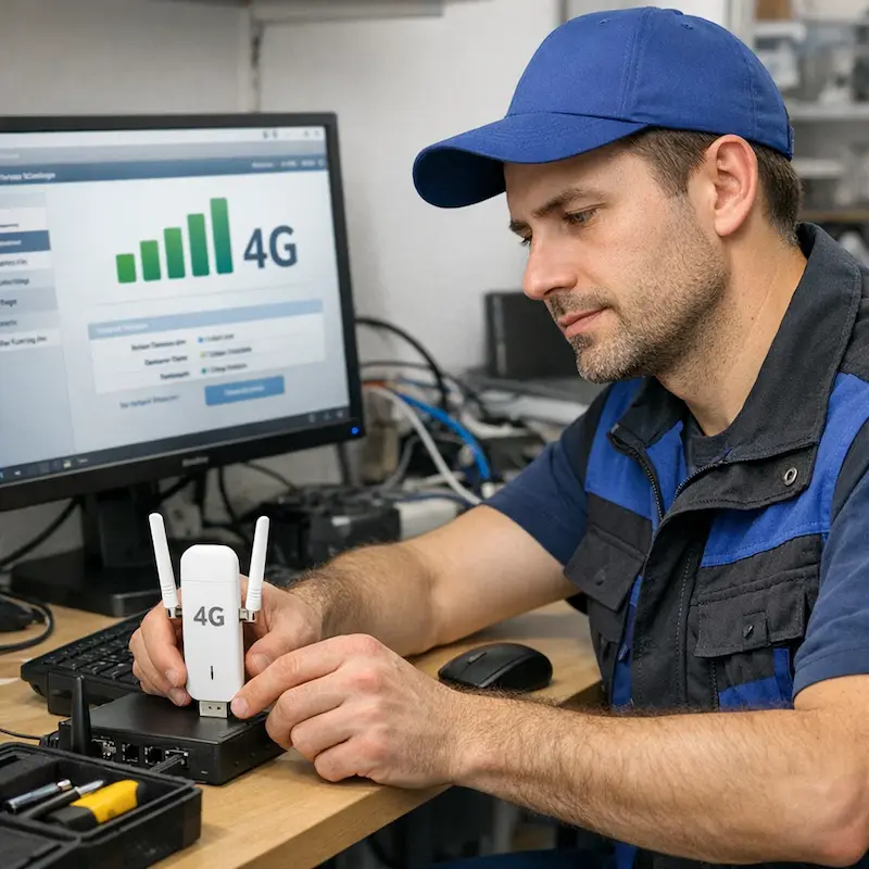 Настройка LTE модема у метро Царицыно