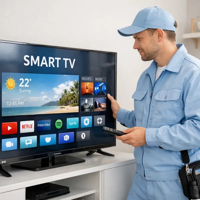 Настройка Smart TV у метро Царицыно