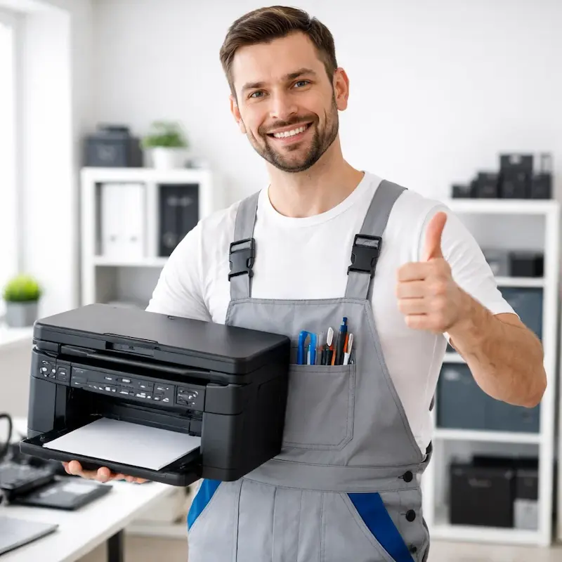 Установка и настройка принтера у метро Царицыно