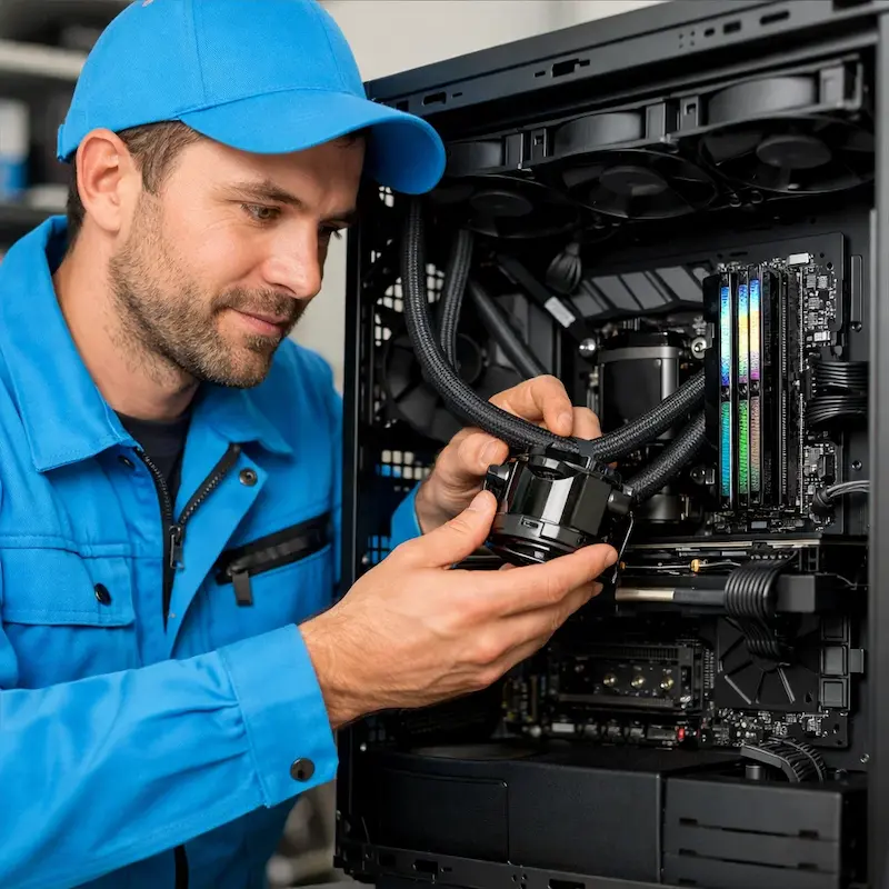 Установка СЖО на ПК у метро Царицыно