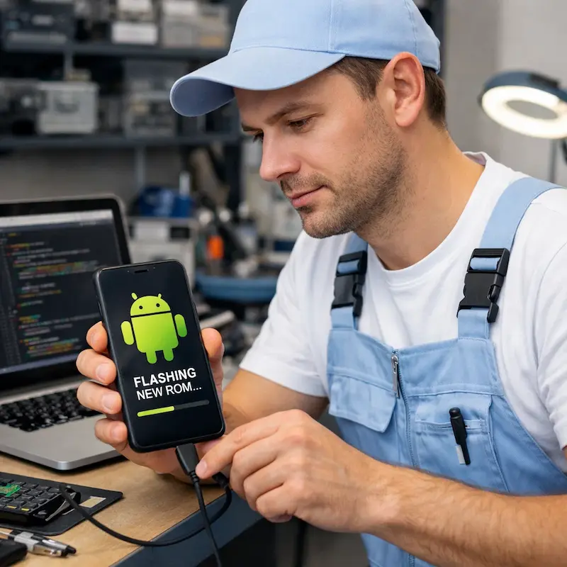 Прошивка Android у метро Царицыно